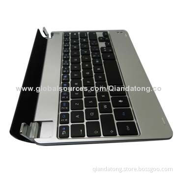 Aluminum ABS Keyboard Case for Android Tablet PCs, Built-in Rechargeable Lithium Battery